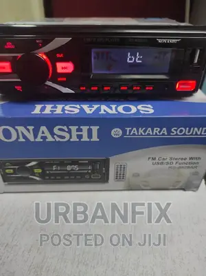Single Din Car Radio With Bluetooth Fm, Usb