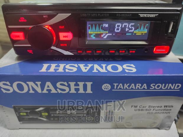 Generic Car Radio With Bluetooth, Fm, 2 Usb, Aux - main view