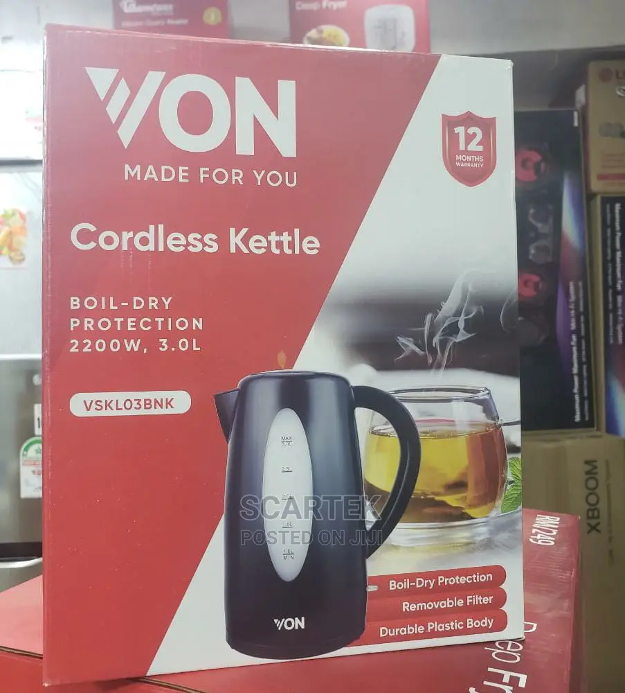 Von Cordless Kettle