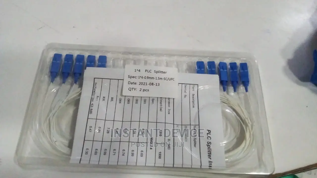 1 by 4 Sc Fiber Splitter