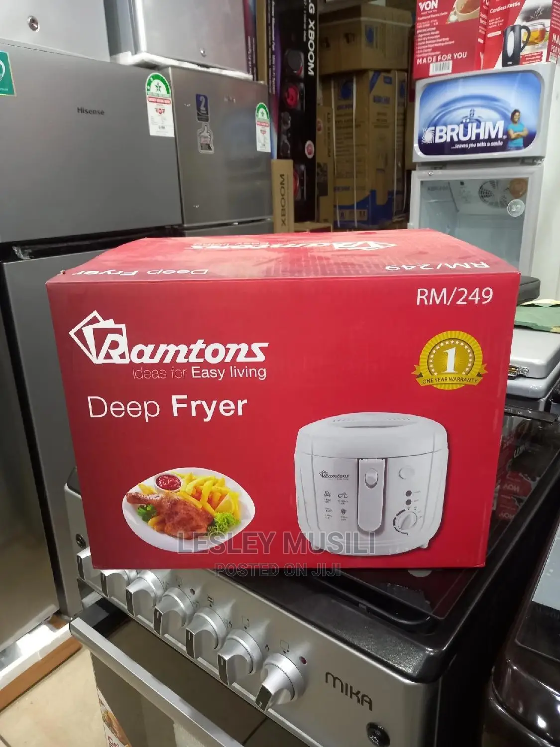 Ramtons Deep Fryer Rm 249