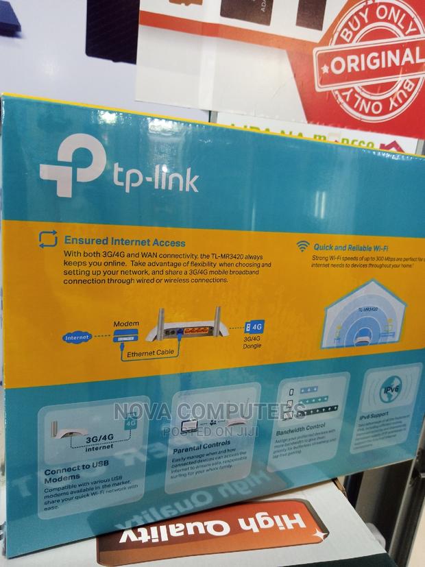 Tp-Link TL-MR3420 300mbps Wireless Router - thumbnail 2