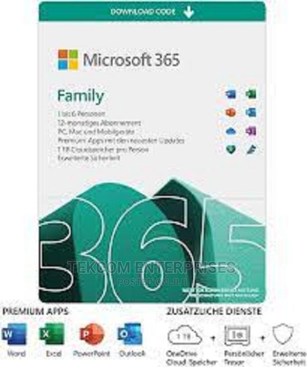 Microsoft Office 365 Family English 6 User - main view