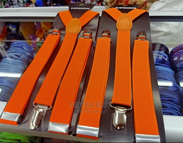 Burnt Orange Suspenders - main view