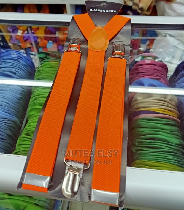 Burnt Orange Suspenders - thumbnail 4