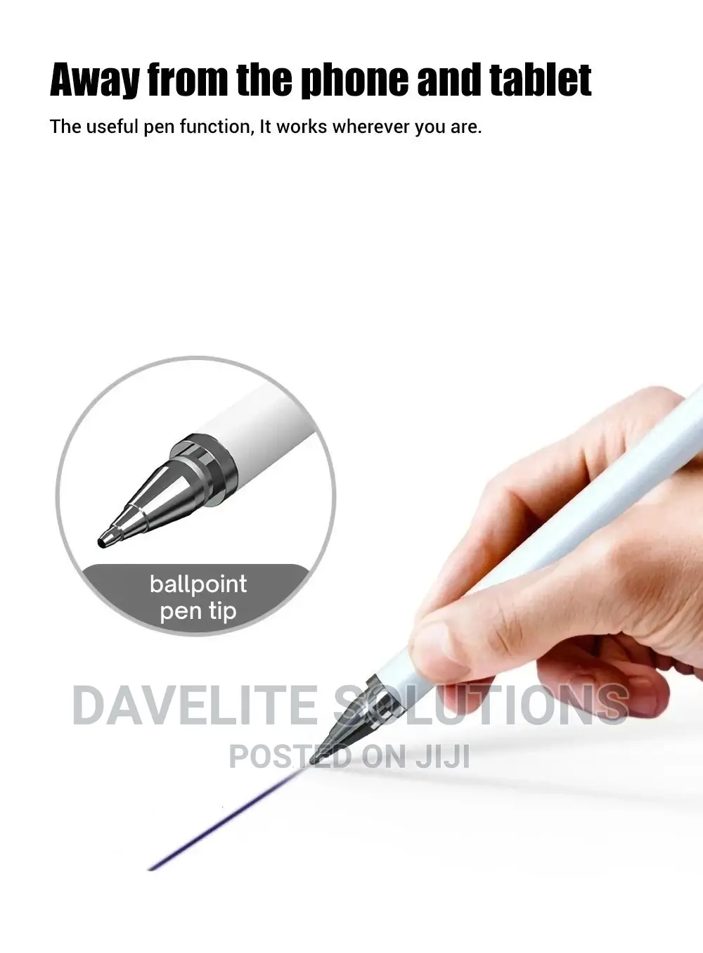 Universal Stylus Pen for Phones, Tablets Touch Devices