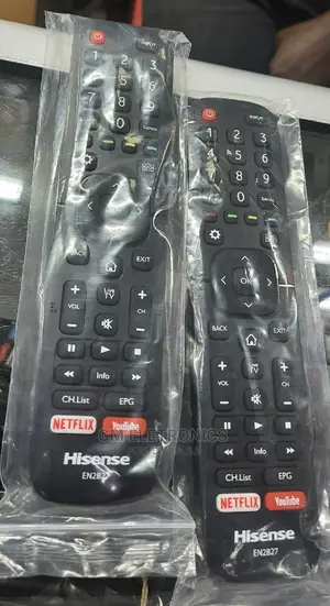 Smart Remote for Hisense Tv Set.