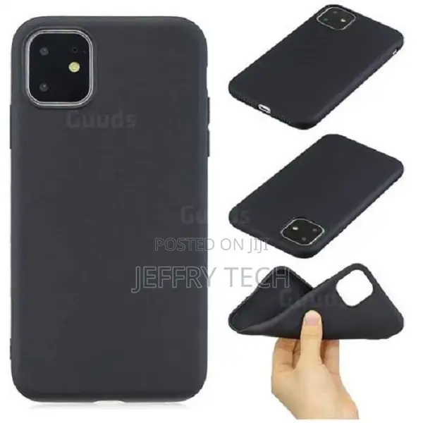 Silicone Protective Phone Case for iPhone 11 (6.1 Inch) - Bl