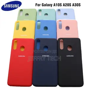 Samsung Galaxy A10S A20S A30S Silky Silicone Cover Soft-Touc