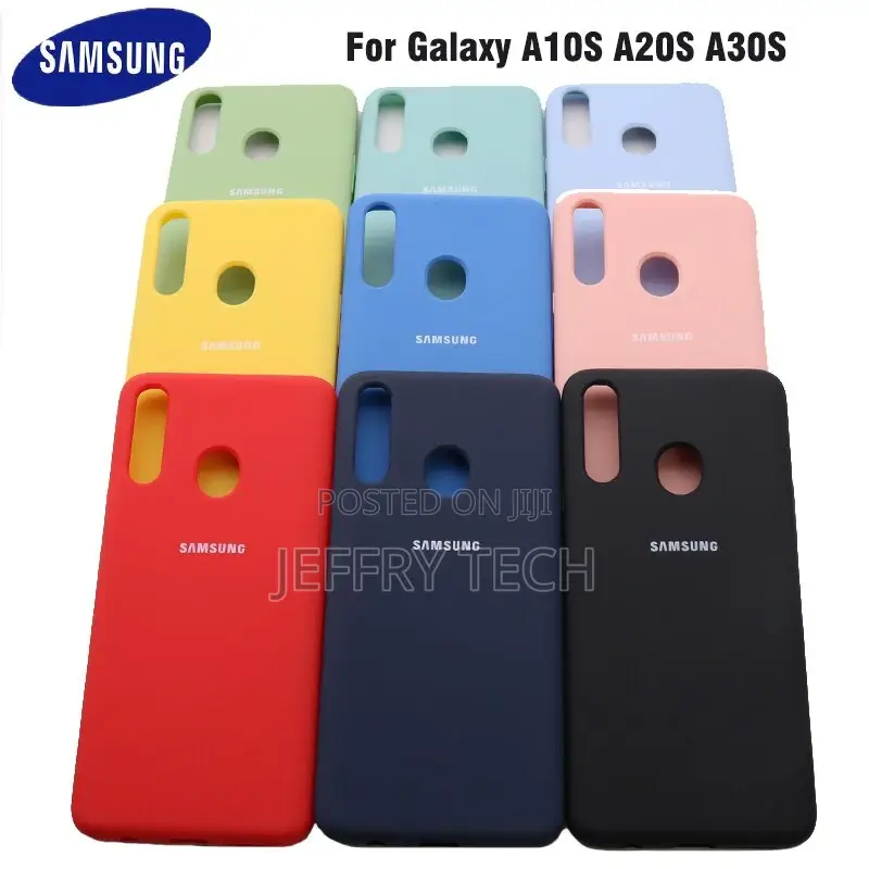 Samsung Galaxy A10S A20S A30S Silky Silicone Cover Soft-Touc