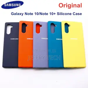 Samsung Note 10 Plus Case Original Liquid Silicone Soft Back