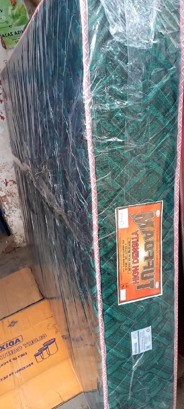 Quality Tuffoam Mattresses 5 by 6, 8inch Quilted Heavy Duty