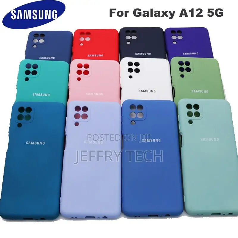 Samsung Galaxy A12 5G Case Silky Soft-Touch Liquid Silicone