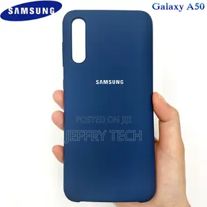 Galaxy A50 Case Original Samsung Liquid Silicone Case Soft S