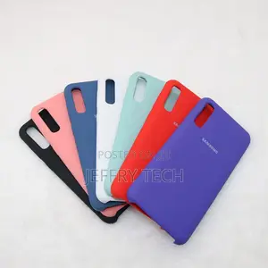 Galaxy A50 Case Original Samsung Liquid Silicone Case Soft S