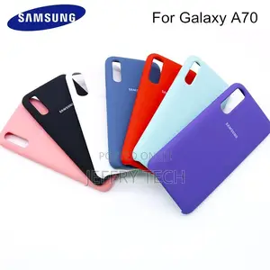 Galaxy A70 Case Original Samsung Liquid Silicone Case Soft-T
