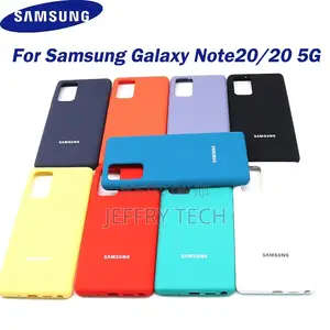 Note20 Case Original Samsung Galaxy Note20 5G Silky Silicone