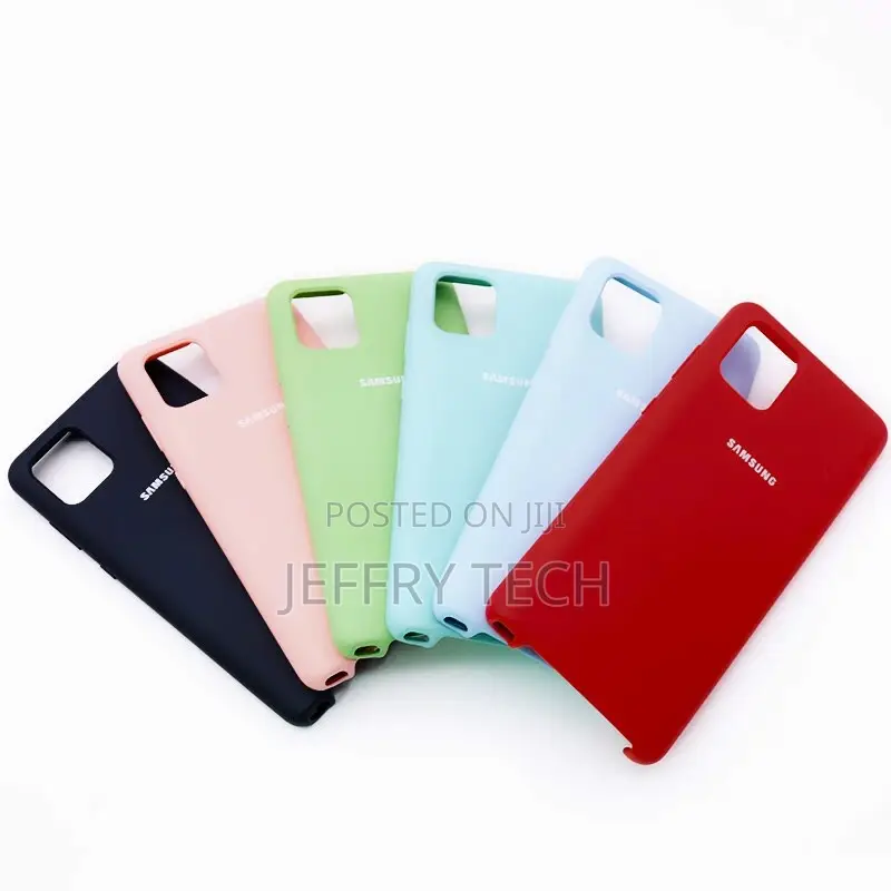 Samsung Galaxy Note10lite Liquid Silicone Soft Case Anti-Fa