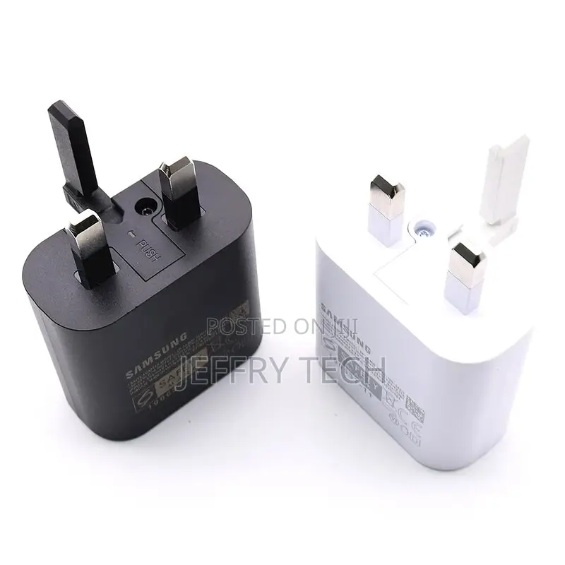 Samsung Note 20 10 S20 Plus Super Fast Charger 25W UK Power