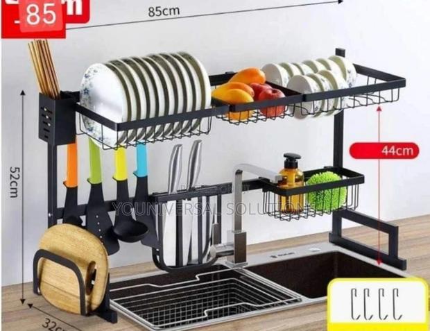 Generic Over The Sink Dish Rack/ Utensil Drainer