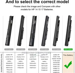 HS04 Notebook 14 14G 15 HP 807956-001 807957-001 807611-421