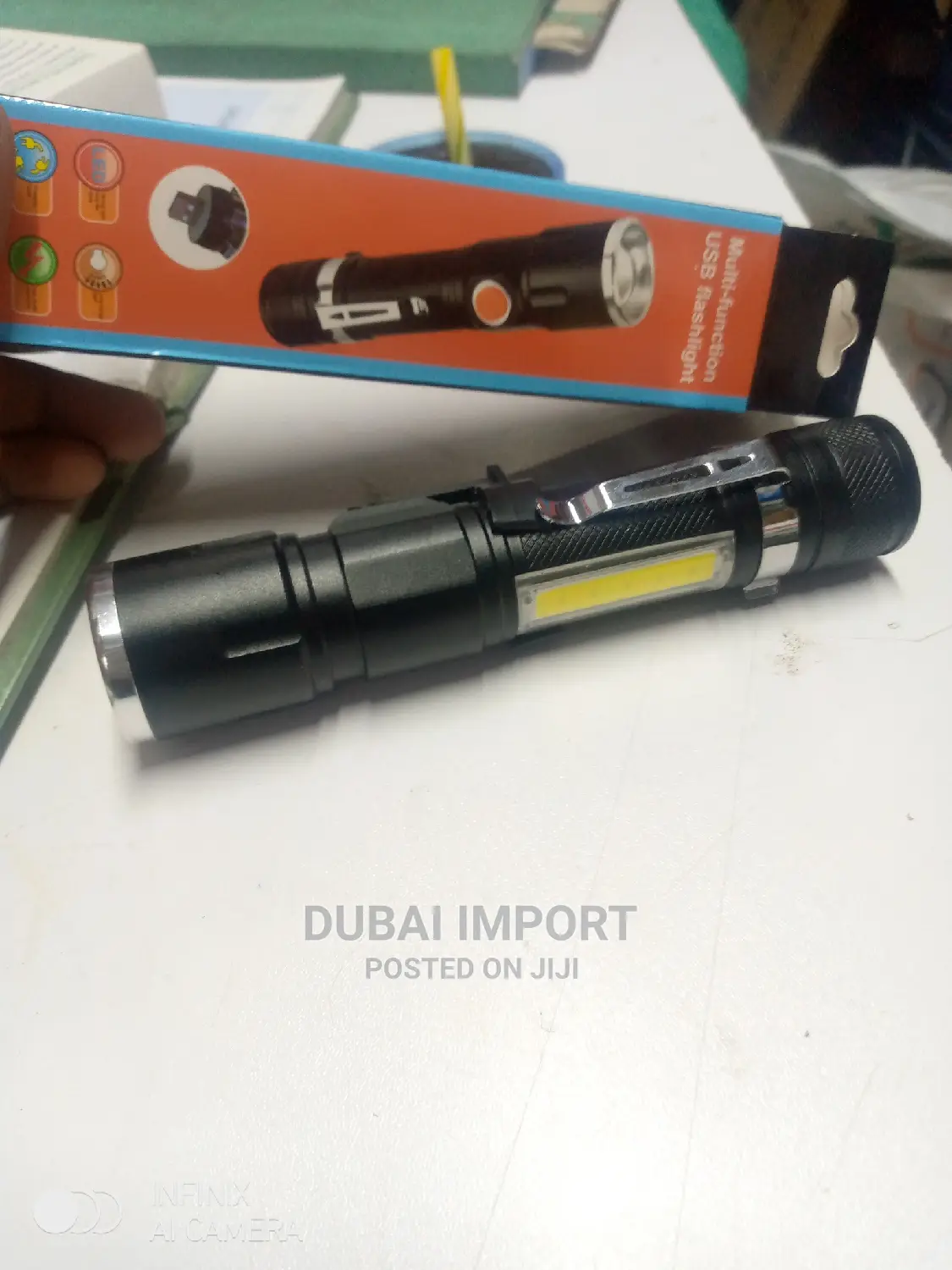 Rechargeable Multi Functional Torch