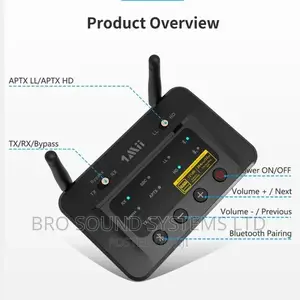 Bluetooth 5.0 Audio Transmitter Receiver Ankbit 1mii B03 Pro
