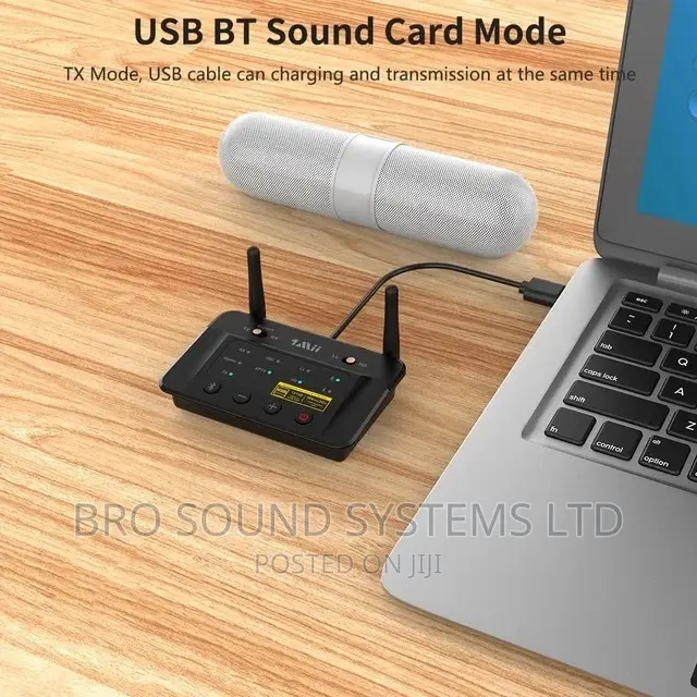 Bluetooth 5.0 Audio Transmitter Receiver Ankbit 1mii B03 Pro