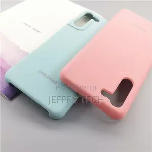 Silicone Cover S21+ S21FE S21ultra S21 5G Silky Office Style