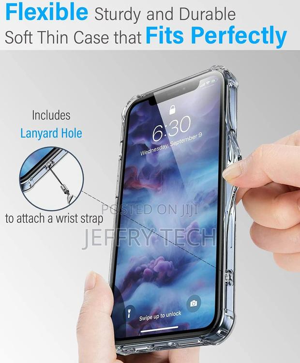 Clear Shockproof Phone Case for iPhone 13 12 11 Pro Max XS M - main view