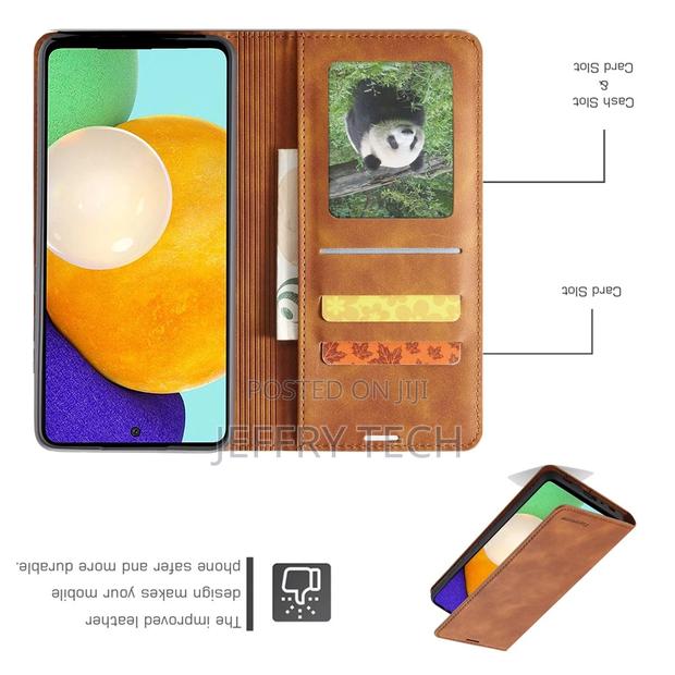 Leather Case for Samsung Galaxy A12 A13 A2 - thumbnail 3