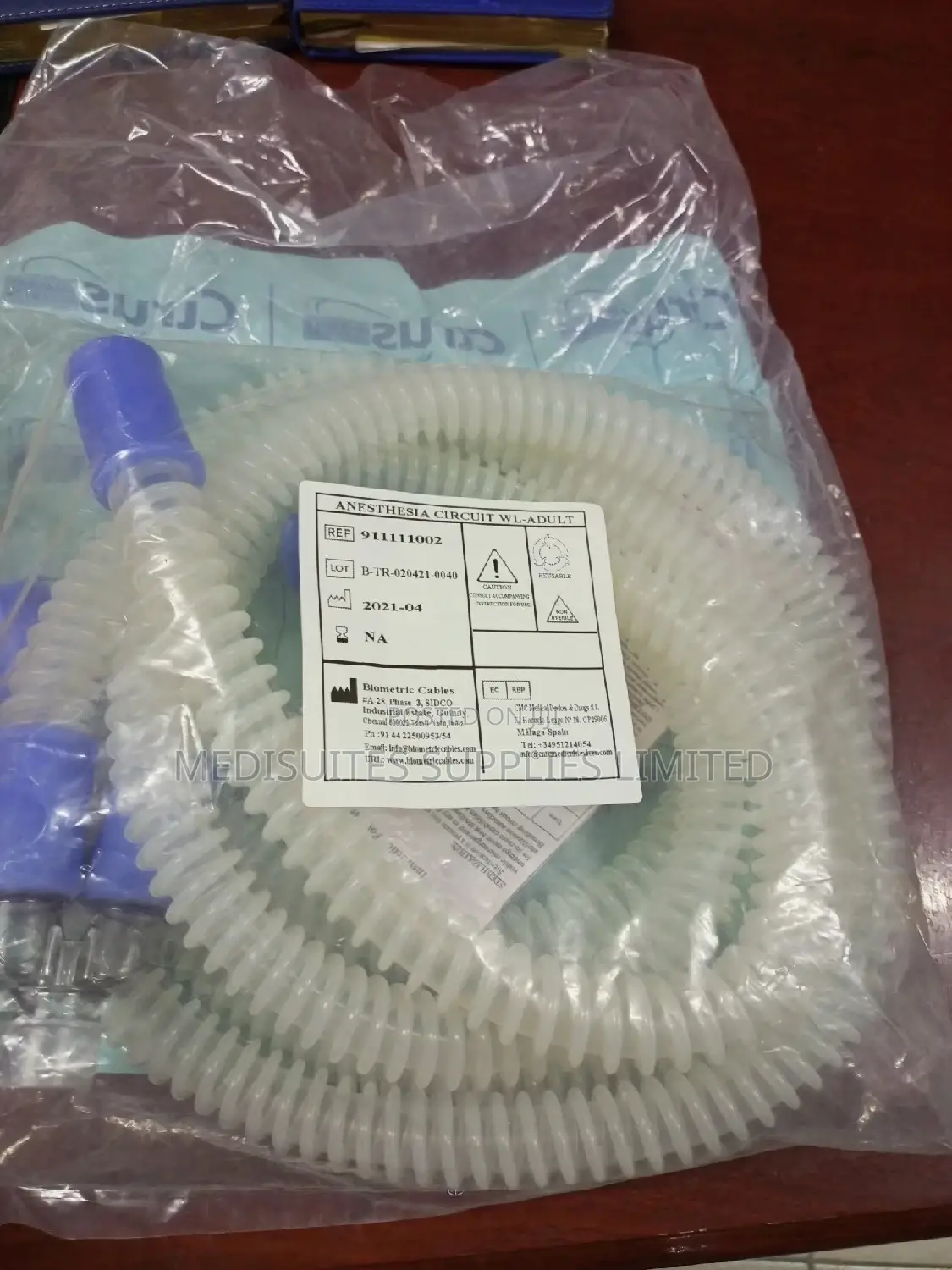 Reusable Breathing Circuits