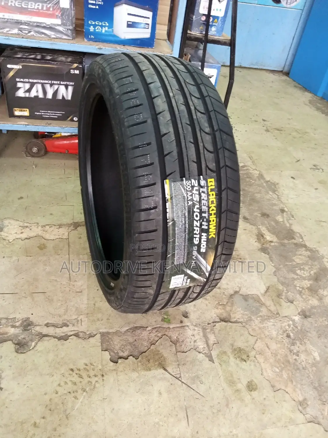 245/40r19 Blackhawk 98Y