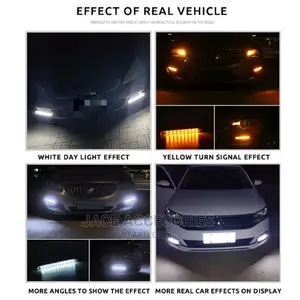 Car Bumper Drl