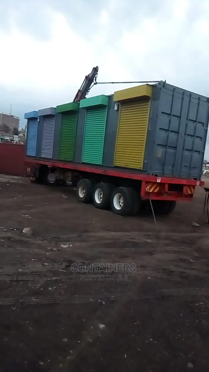 40ft Container Stalls Ready for Delivery to Kisumu
