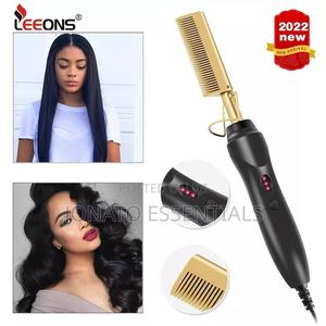 Electric Hot Hair Comb, Hair Straightener, Hot Iron - thumbnail 2