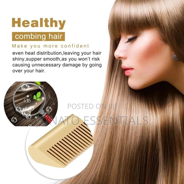Electric Hot Hair Comb, Hair Straightener, Hot Iron - thumbnail 3
