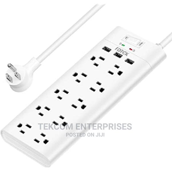 10 Ways Power Socket and 6 USB Port 10 Outlet Extension
