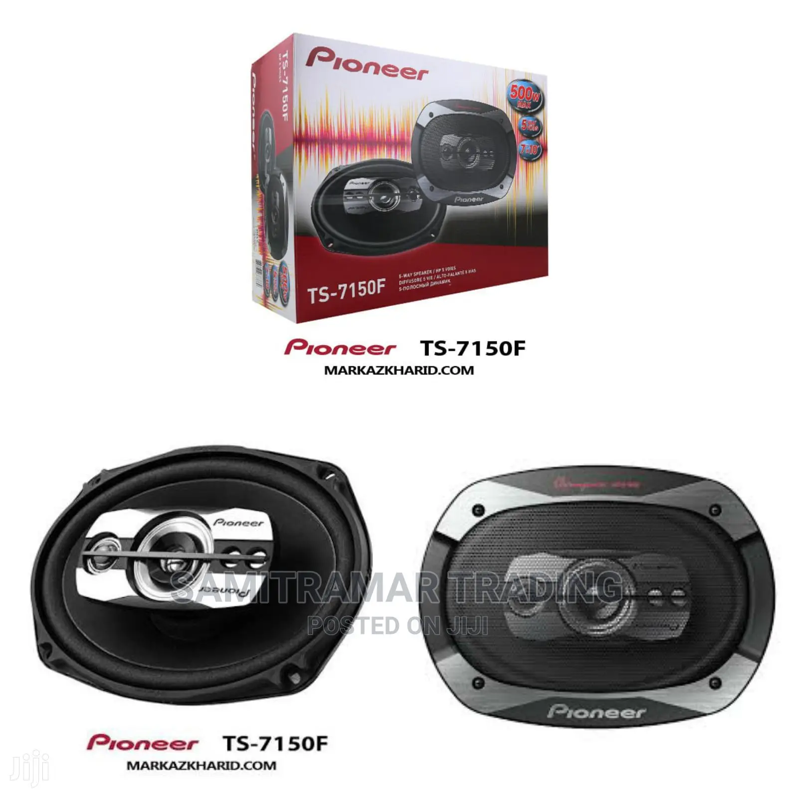 TS-7150F Pioneer High Power 7"By10" 5-Way Car Speakers 500w in Nairobi ...