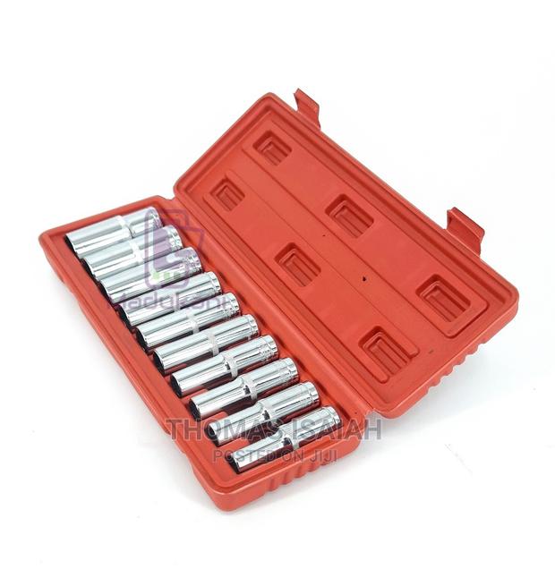 10pcs 1⁄2 Inch Dr Deep Socket Wrench Set - thumbnail 3