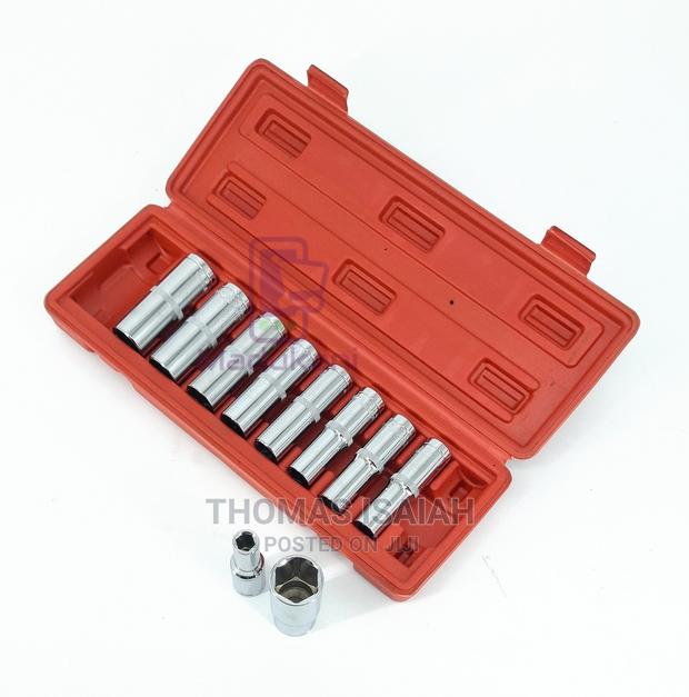 10pcs 1⁄2 Inch Dr Deep Socket Wrench Set - thumbnail 2