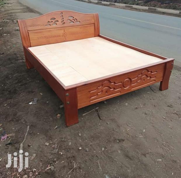 Mahogany Bed 5*6 Feets