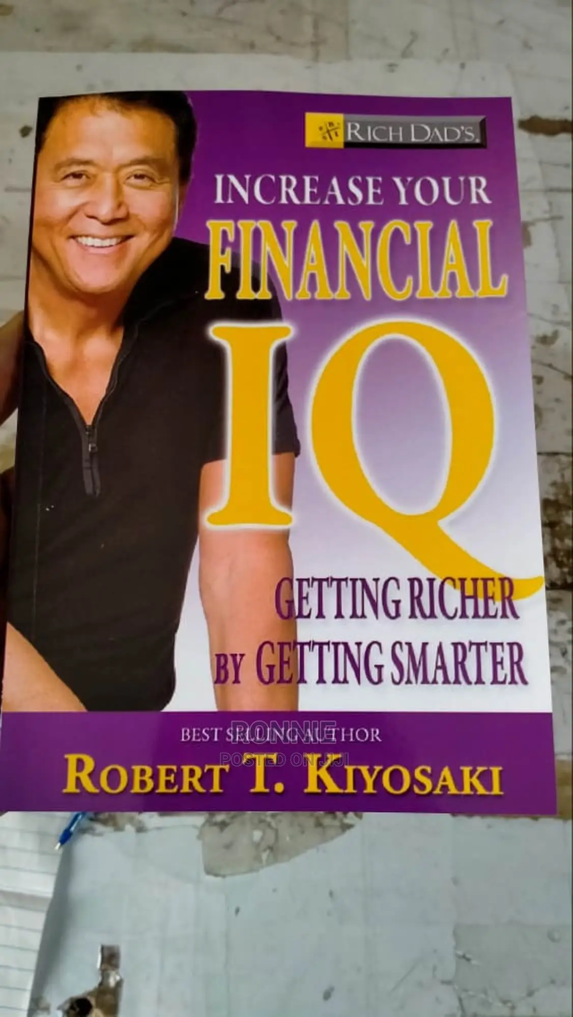 Increase Your Financial IQ Book by ROBERT T. KIYOSAK