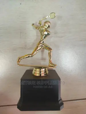 Lawn Tennis Competition Trophy- Ladies 18cm