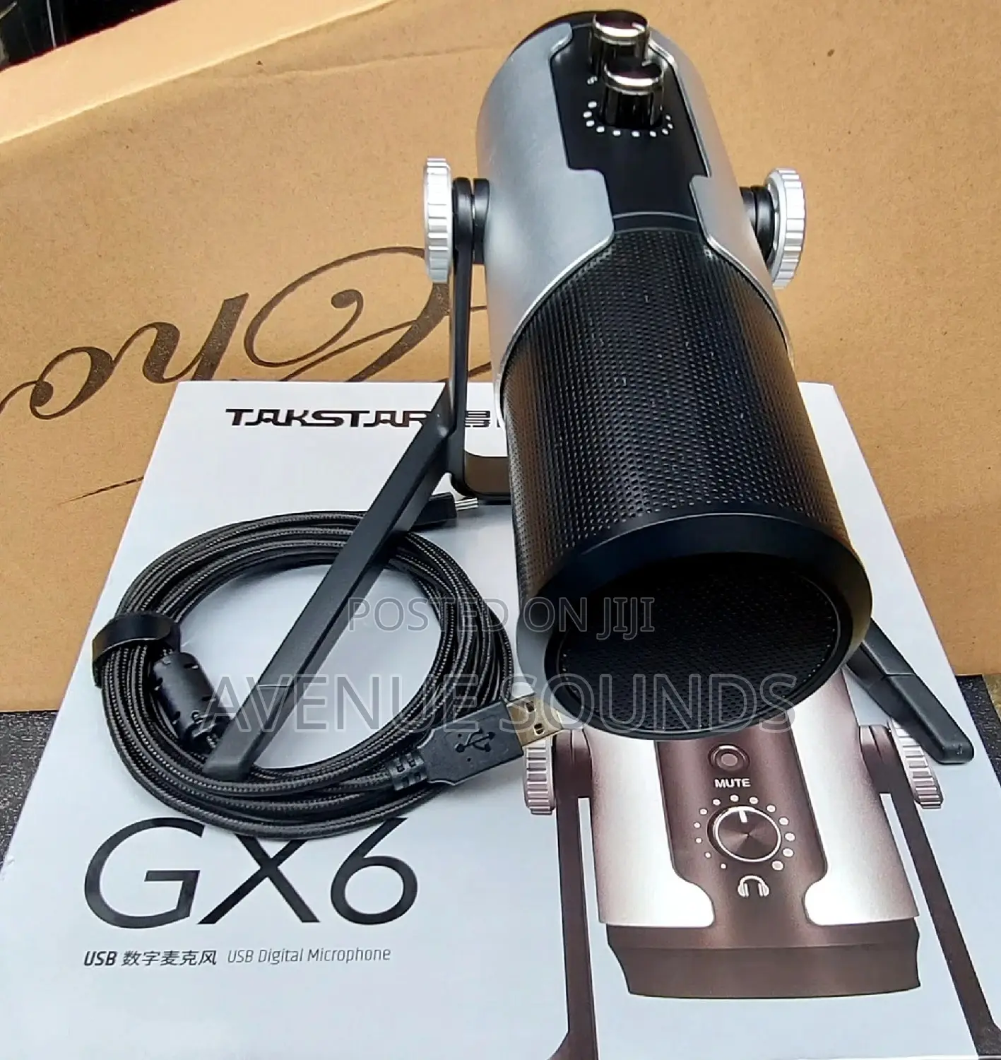 Taktar GX6 USB Condenser Microphone