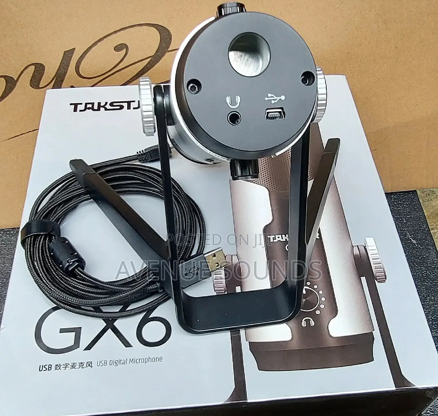 Taktar GX6 USB Condenser Microphone