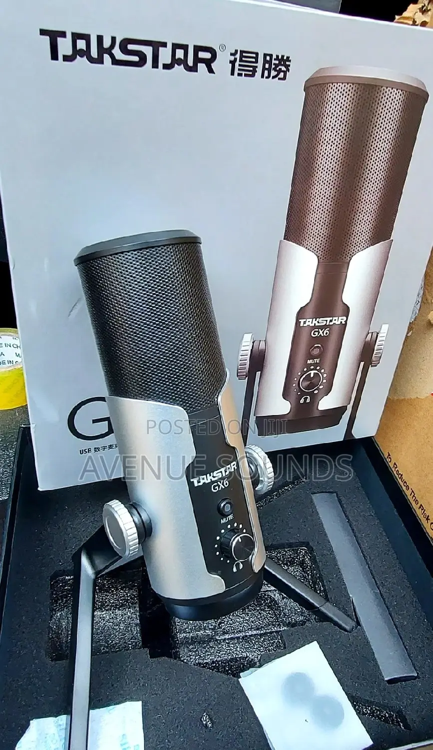 Taktar GX6 USB Condenser Microphone