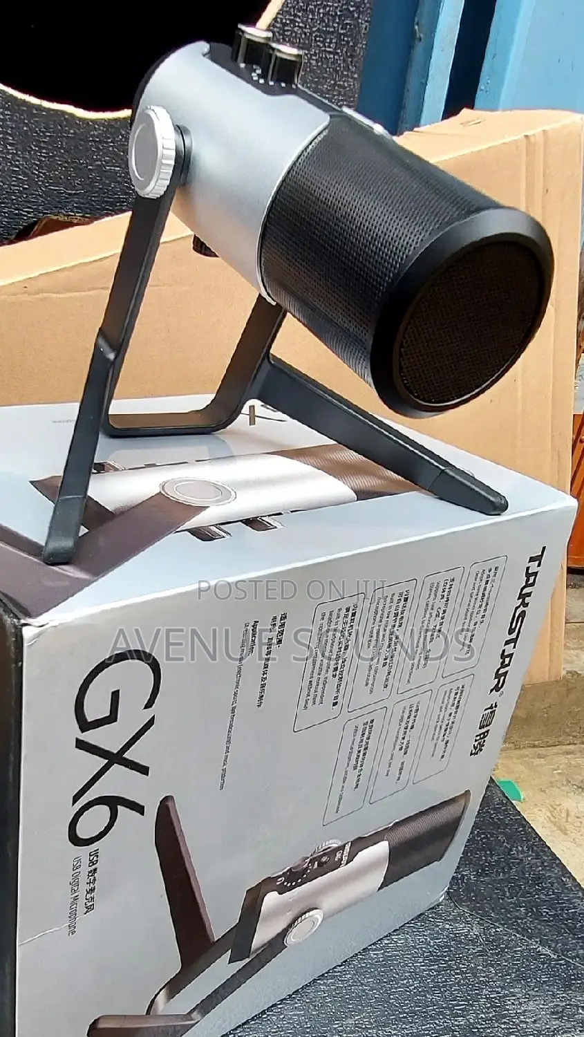 Takstar GX6 Desktop USB Condenser Microphone