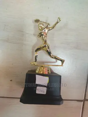 Lawn Tennis Competition Trophy- Ladies 18cm