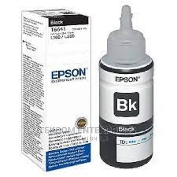 Epson Ink Cart T6641 Black 70ML – C13T66414A